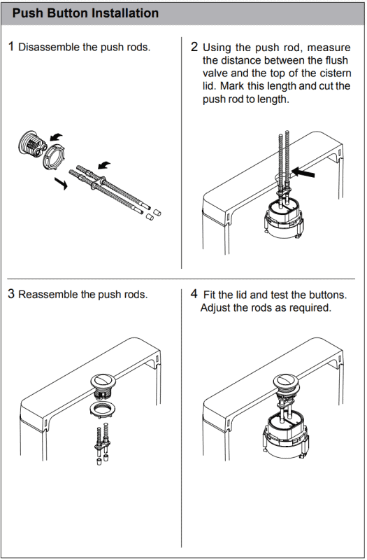 Generic Push Button Inslallation and replacement technical guide