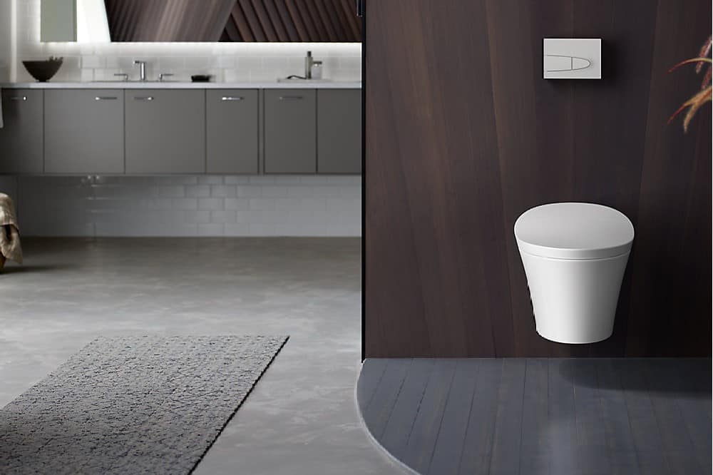 Wall Hung toilets give your bathroom a more modern look